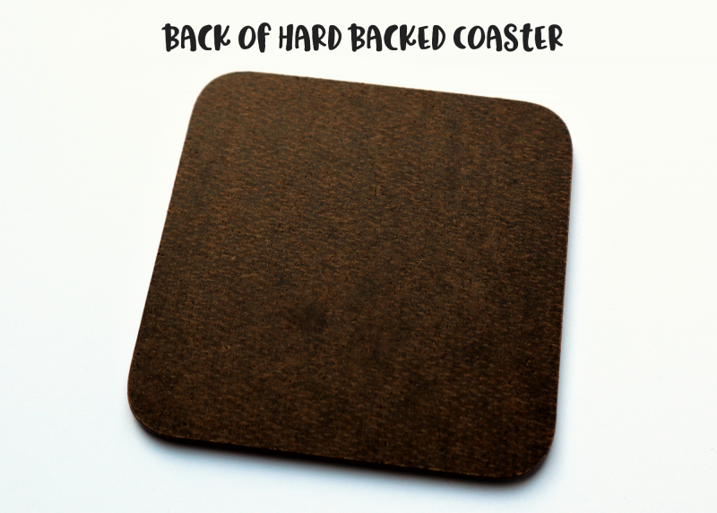 Hard Back Coaster