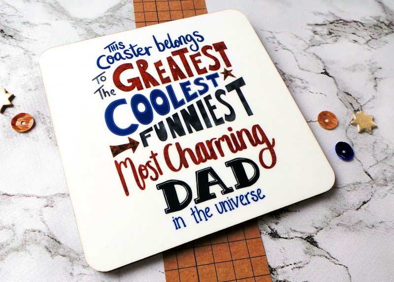 The Greatest Dad Coaster 2 at Gifting Moon